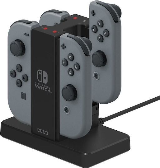 Hori Joy-Con Charge Stand Charging Station for 4 controllers Switch Black