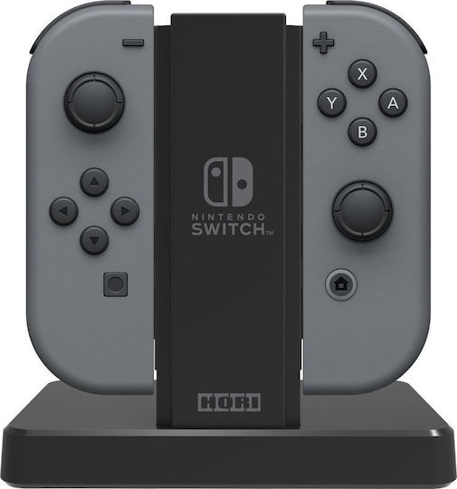 Hori Joy-Con Charge Stand Charging Station for 4 controllers Switch Black