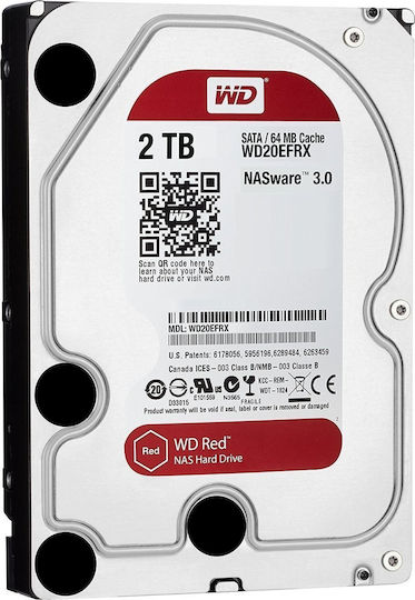 Western Digital Red NAS 2TB (64MB Cache)