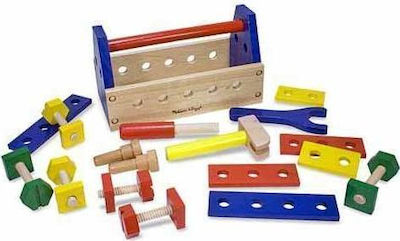 Melissa & Doug Kids Tool made of Wood for 3+ Years Old 24pcs