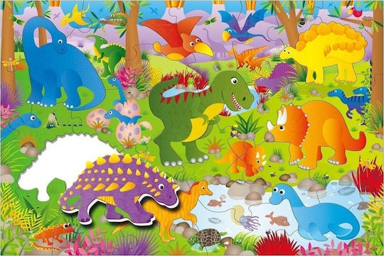 Puzzle pentru Copii Dinozauri pentru 3+ ani+ Ani 30buc Galt Toys