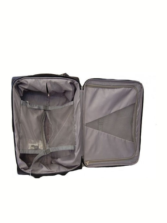 Diplomat Valiză Mare De Călătorie Din Material Textil Verde Cu 2 Roți Înălțime 75 Cm