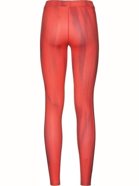 Tights Running Γυναικείο Μακρύ Κολάν Πορτοκαλί