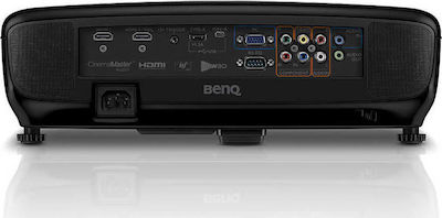 BenQ W2000+ Projector Τεχνολογίας Προβολής DLP (DMD) με Φυσική Ανάλυση 1920 x 1080 και Φωτεινότητα 2200 Ansi Lumens Μαύρος
