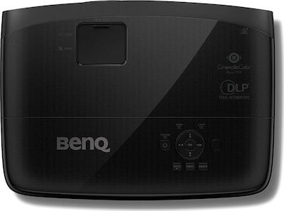 BenQ W2000+ Projector Τεχνολογίας Προβολής DLP (DMD) με Φυσική Ανάλυση 1920 x 1080 και Φωτεινότητα 2200 Ansi Lumens Μαύρος