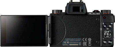 Canon Powershot G5 X Компактен Фотоапарат 20.2МР Оптично Увеличение 4.2x Черна
