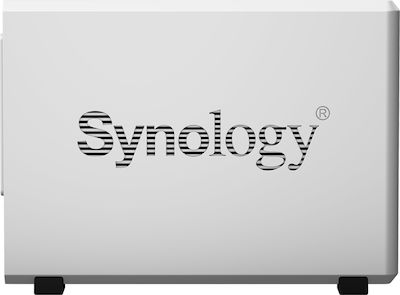 Synology DiskStation DS218J NAS Tower with 2 Number of Spit for HDD/SSD