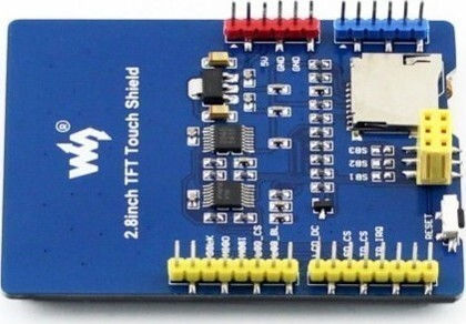 Waveshare Display 2.8" Touch LCD Shield για Arduino
