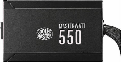 CoolerMaster MasterWatt 550 550W Τροφοδοτικό Υπολογιστή Semi Modular 80 Plus Bronze
