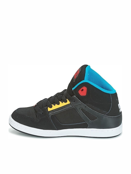 Rebound Παιδικά Sneakers High Μαύρα