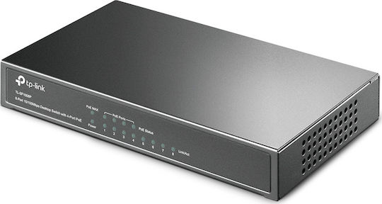 TP-LINK TL-SF1008P v5 Negestionat L2 PoE Switch cu 8 Porturi Ethernet