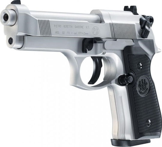 Umarex Pistol cu Aer CO2 92FS Nickel 4.5mm