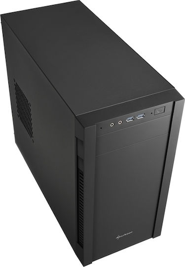Sharkoon S1000 Midi Tower Κουτί Υπολογιστή Μαύρο