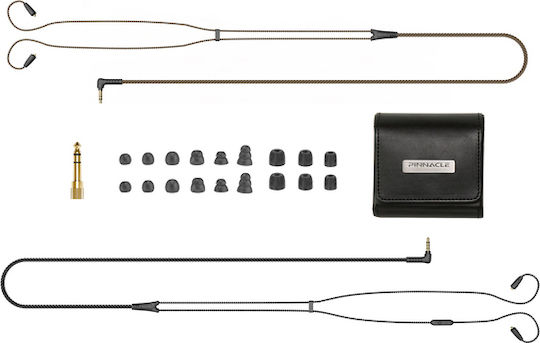 Mee Audio Ακουστικά Ψείρες In Ear Pinnacle P1 Μαύρα
