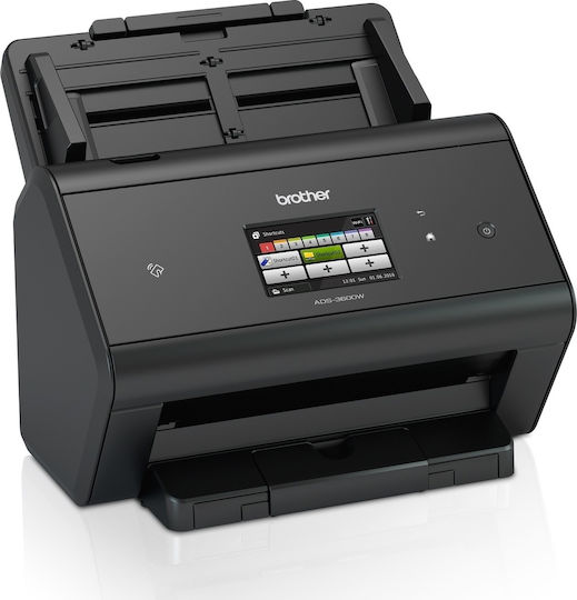 Brother ADS-3600W Flatbed / Sheetfed Scanner A4 με WiFi