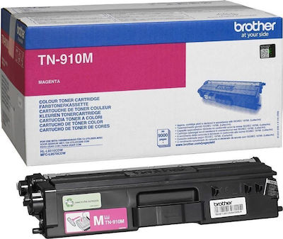 Brother TN-910M Toner Kit tambur imprimantă laser Magenta 9000 Pagini printate (TN-910M)