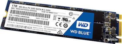 Western Digital Blue 3D SSD 1TB M.2 SATA III WDS100T2B0B