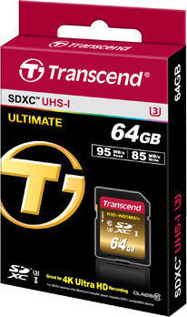 Transcend Ultimate SDXC 64GB U3 V90 UHS-II 285MB/s