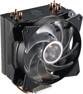 CoolerMaster MasterAir MA410P CPU Kühlung für Socket /A/M/4/ / /1/2/0/0/ /1/1/5/x/ / mit RGB Beleuchtung Schwarz