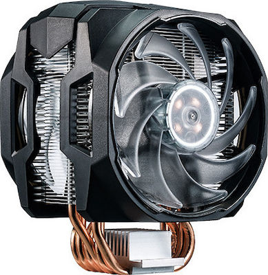 CoolerMaster MasterAir MA610P Ψύκτρα Επεξεργαστή Διπλού Ανεμιστήρα για Socket AM4/115x/AM3/AM3+ με RGB Φωτισμό