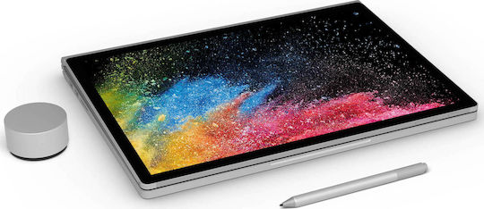 Microsoft Surface Book 2 15" Tablet (16GB/1.0TB) Ασημί