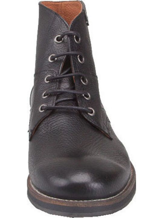 Damiani 951 Men's Leather Boots Black