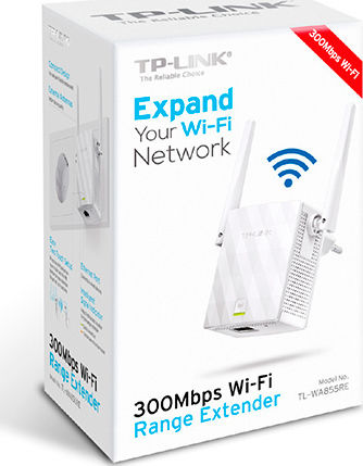 TP-LINK TL-WA855RE v2 WiFi Extender Single Band (2.4GHz) 300Mbps