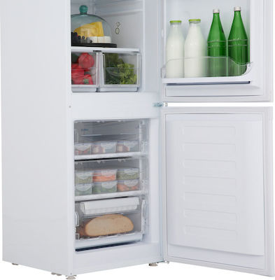 Indesit Kühl-Gefrierkombination 228Es H157xB55xT54cm Inox NCAA 55 NX