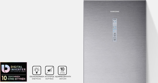 Samsung 376лт NoFrost В201xШ60xД67.5см. Inox RB37J500MSA