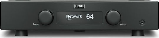 Hegel H90 Integrated Hi-Fi Amplifier Stereo 60W/8Ω Black