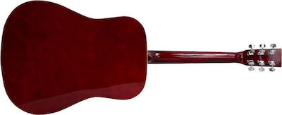 Jacky Jackson Ακουστική Κιθάρα 801 RDS Red