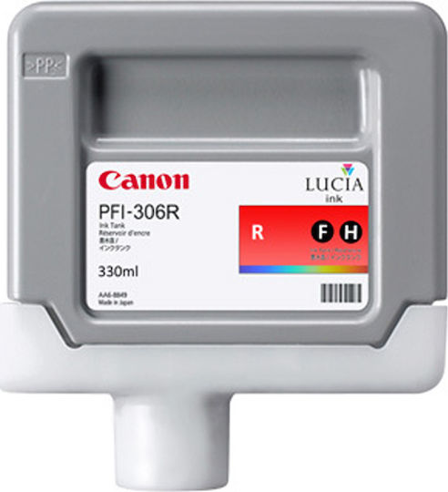 Canon PFI-306 Original InkJet Printer Ink Red (6663B001)