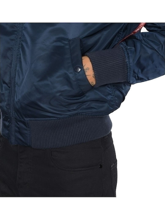 Flight MA-1 VF Nasa Jacket Bomber Navy Blue