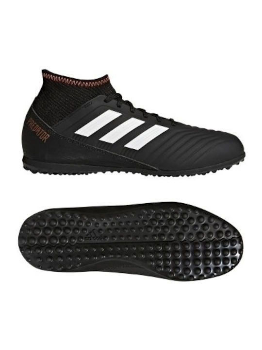 Predator Tango 18.3 Turf Boots TF Παιδικά Ποδοσφαιρικά Παπούτσια με Σχάρα Μαύρα