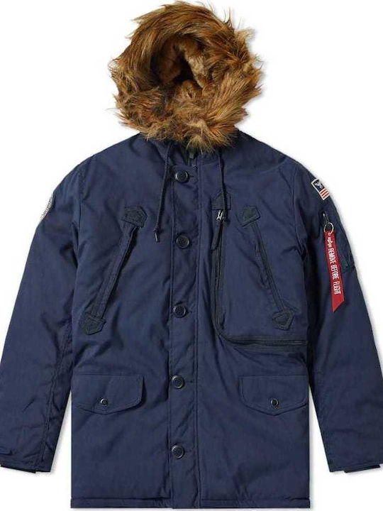Polar Winter Jacket Parka Blue