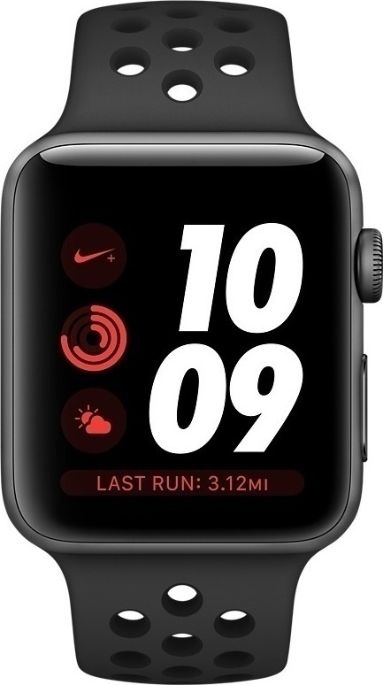 Apple Watch Series 3 Nike Cellular 42mm Space Grey Band