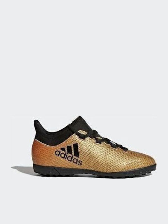 Παιδικά Ποδοσφαιρικά Παπούτσια X Tango 17.3 Turf Boots με Σχάρα Χρυσά
