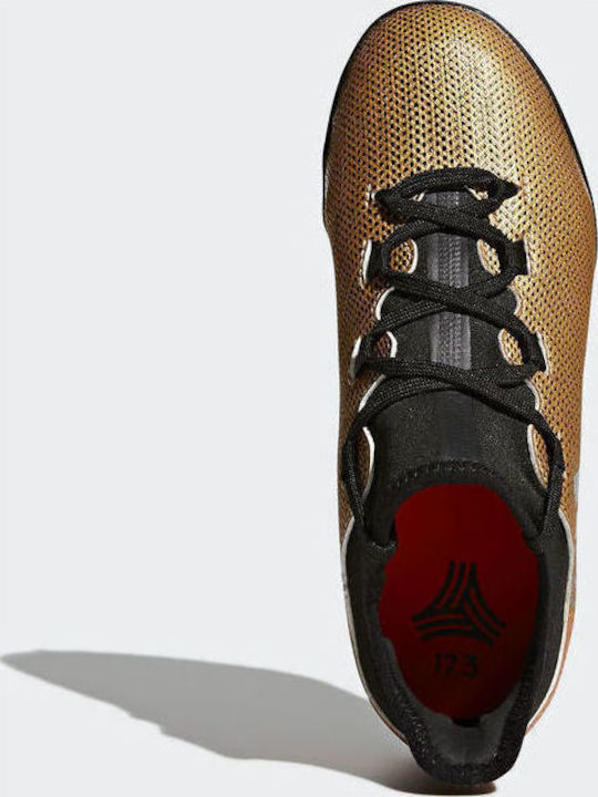 Παιδικά Ποδοσφαιρικά Παπούτσια X Tango 17.3 Turf Boots με Σχάρα Χρυσά