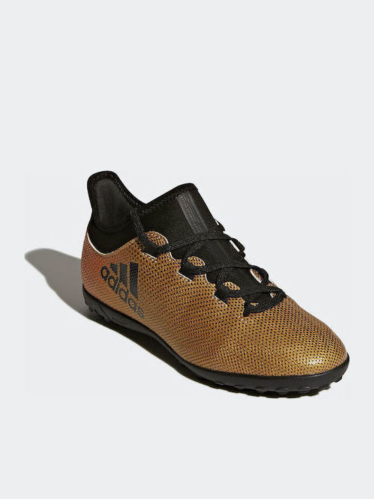Παιδικά Ποδοσφαιρικά Παπούτσια X Tango 17.3 Turf Boots με Σχάρα Χρυσά