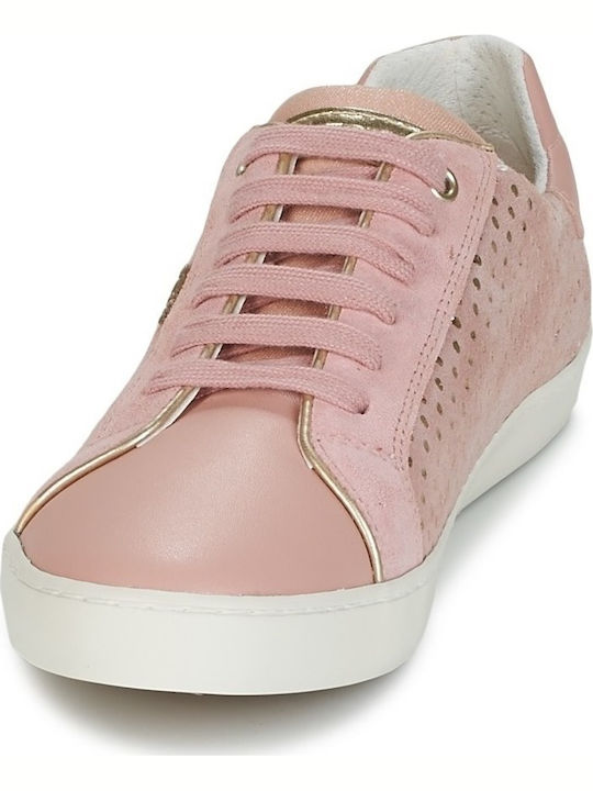 Geox Kinder-Sneaker Anatomisch Slip-on Rosa