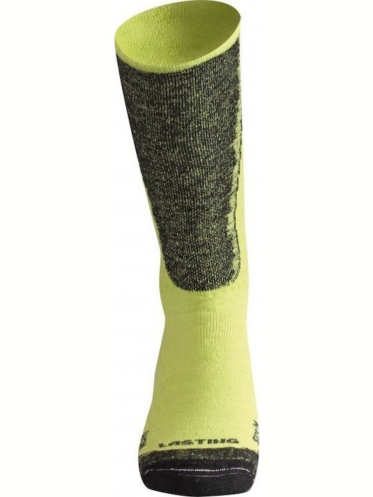 Lasting Woolen Warm Мъжки термо чорапи Жълти