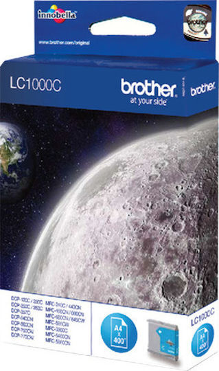 Brother LC1000 Original InkJet Printer Ink Cyan (LC-1000C)