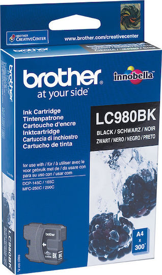 Brother LC980 Original InkJet Printer Ink Black (LC-980BK)