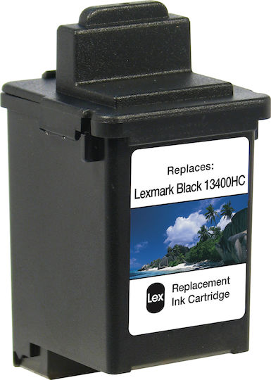 Lexmark Original InkJet Druckerpatrone Schwarz (13400HC)