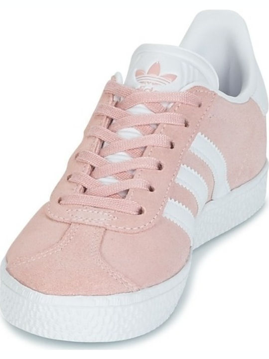 Gazelle Originals Adidași Copii Roz Icey Alb Nor Metallic Auriu