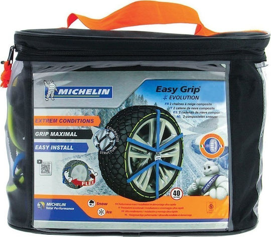 Michelin Easy Grip Evo 7 Anti-slip Snow Socks Passenger Car 2pcs