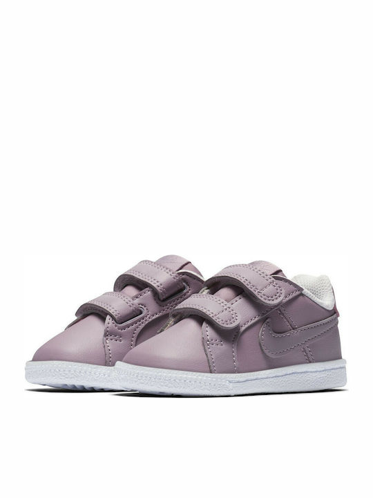 Nike Kids Sneakers Court Royale TDV Toddler with Scratch Purple