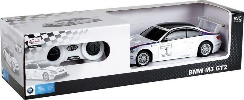 Rastar BMW M3 GT2 Remote Controlled Car Drift 2WD White 48300