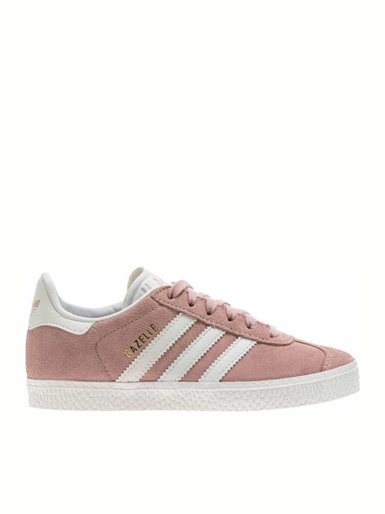 Gazelle Originals Adidași Copii Roz Icey Alb Nor Metallic Auriu