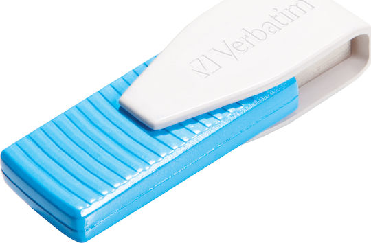 Verbatim Drehbarer 8GB USB 2.0 USB-Stick Blau